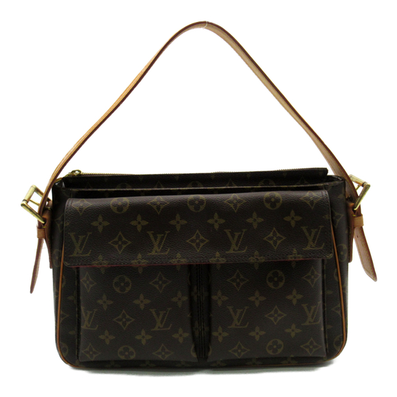 Louis Vuitton | Bags | Louis Vuitton Coated Pvc Cite Viva Brown Gm ...